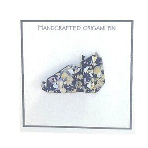 Handcrafted Origami Cat Pin By The Paper Crane